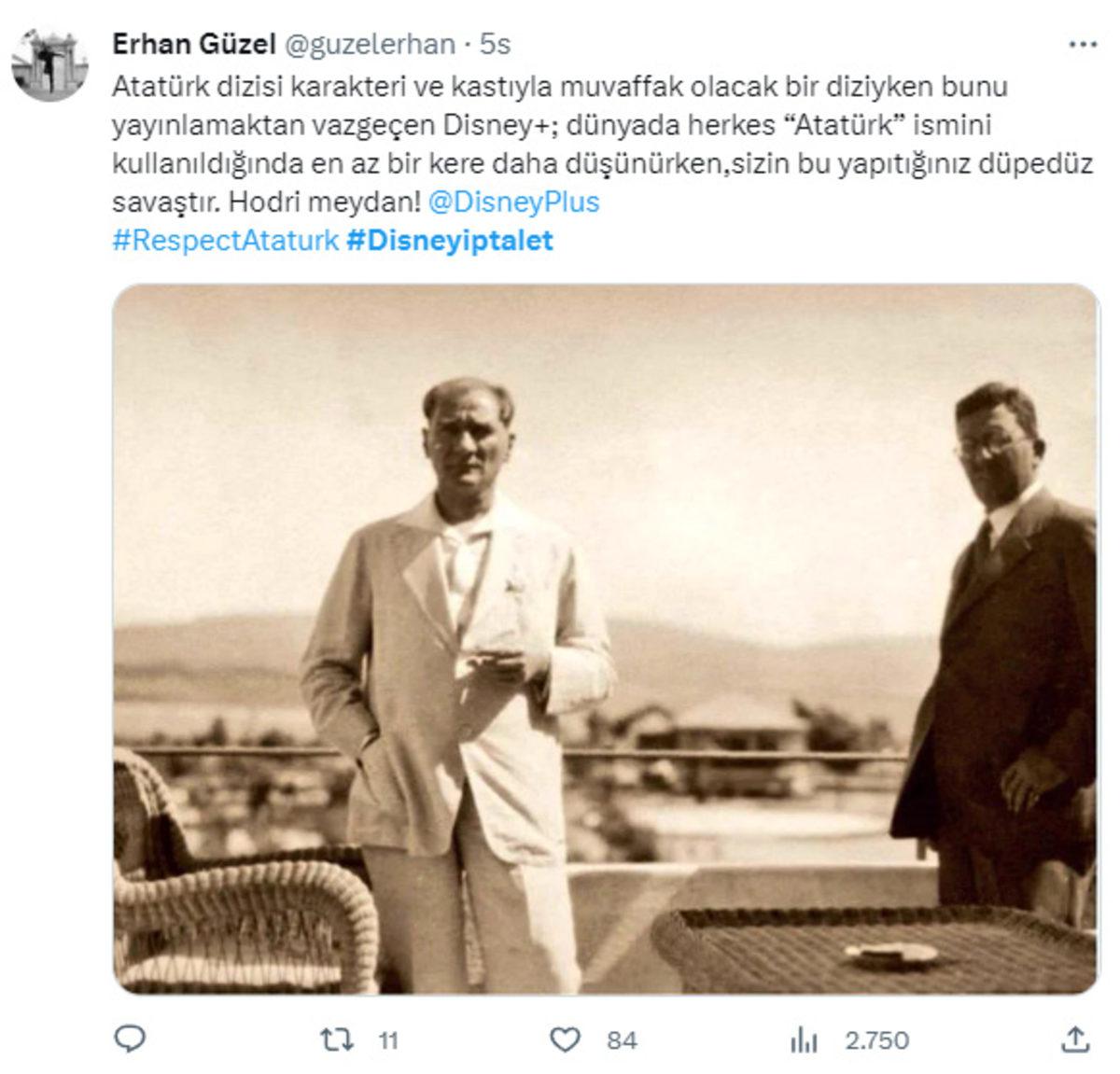 Disney+, Atatürk Dizisi Nedeniyle Boykot Ediliyor: Sosyal Medyada Tepkiler Çığ Gibi!