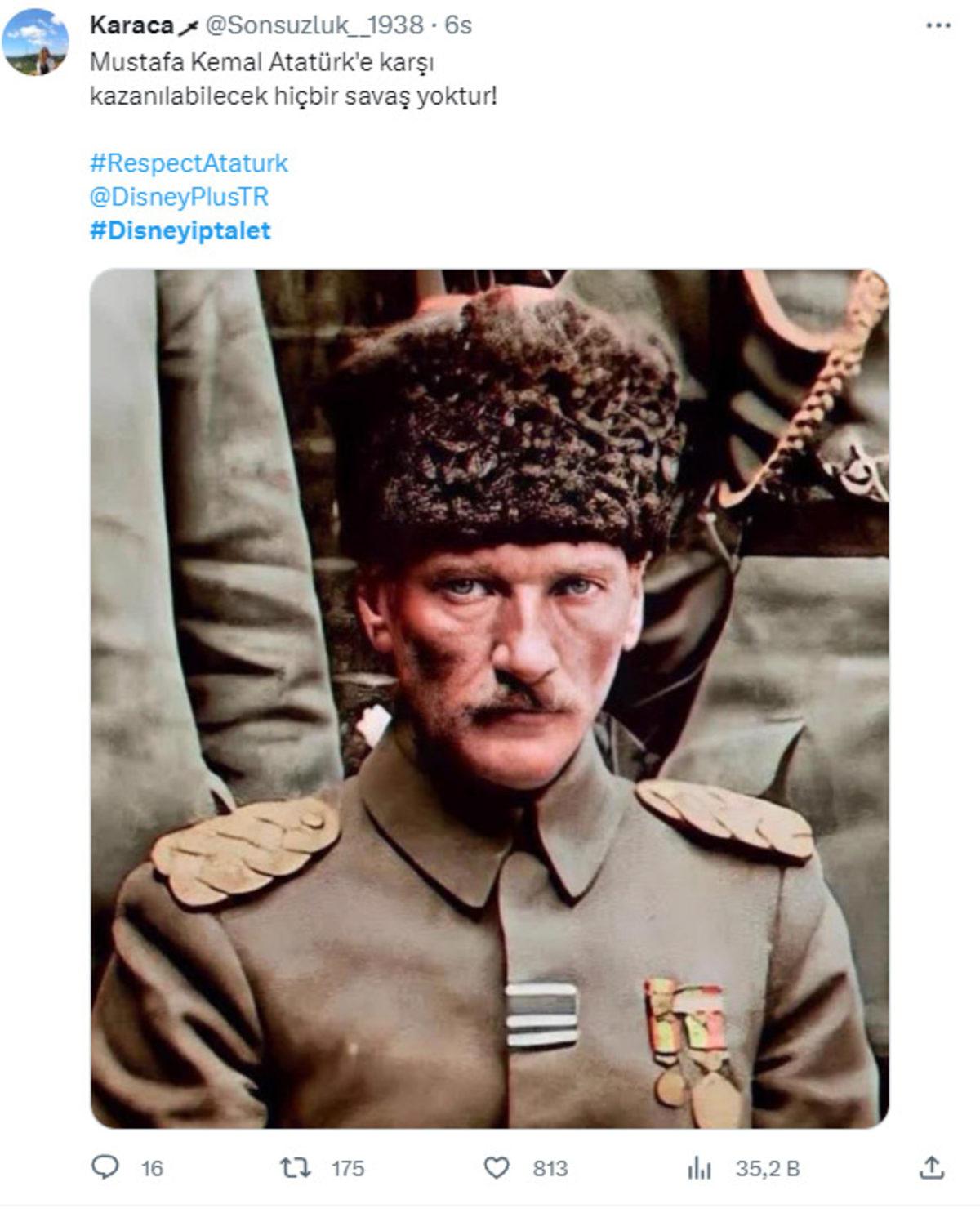 Disney+, Atatürk Dizisi Nedeniyle Boykot Ediliyor: Sosyal Medyada Tepkiler Çığ Gibi!