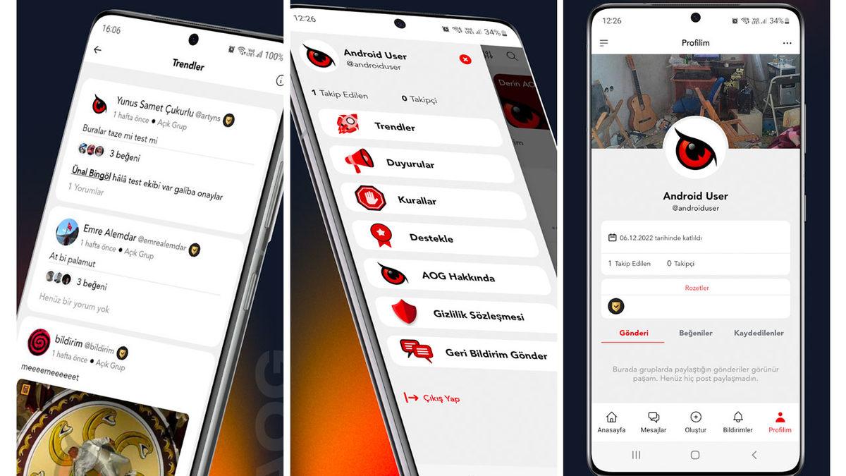 Türkiye’nin En Büyük Sosyal Medya Topluluğu AOG, Kendi Sosyal Medya Uygulamasını Yayınlıyor!