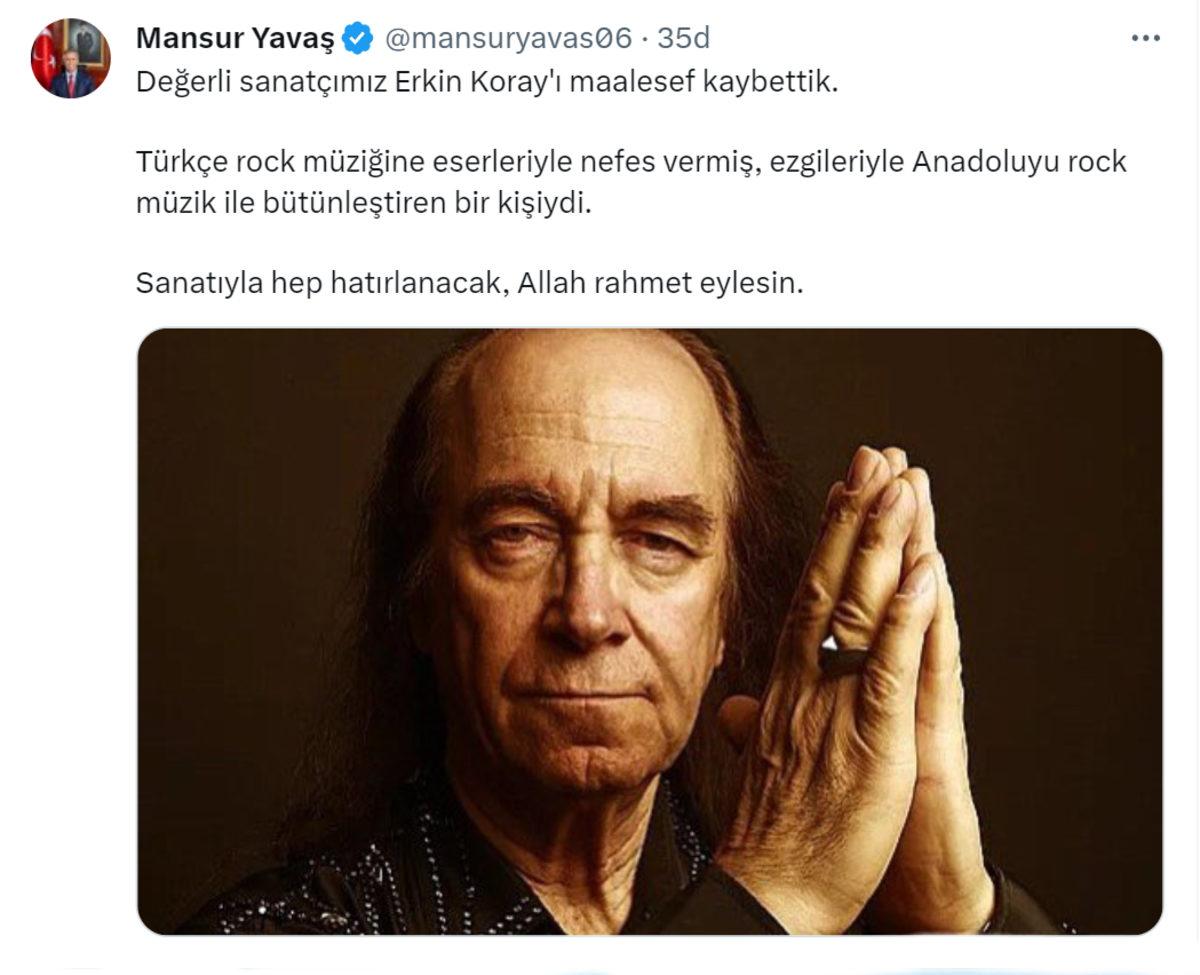 Türk Rock Müziğinin Usta İsmi Erkin Koray Hayatını Kaybetti