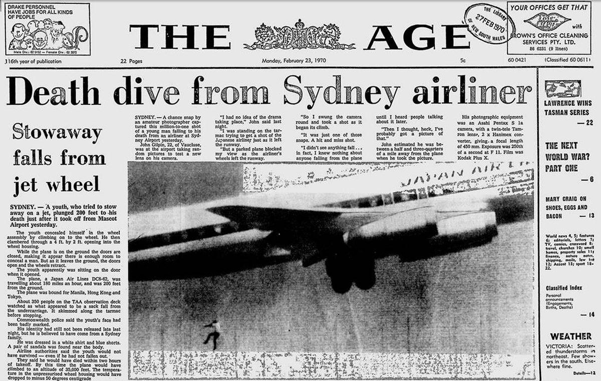 Uçağın Tekerleğine Saklanarak Kaçak Yolculuk Yapmak İsteyen Çocuğun Kötü Sonlanan Hikâyesi