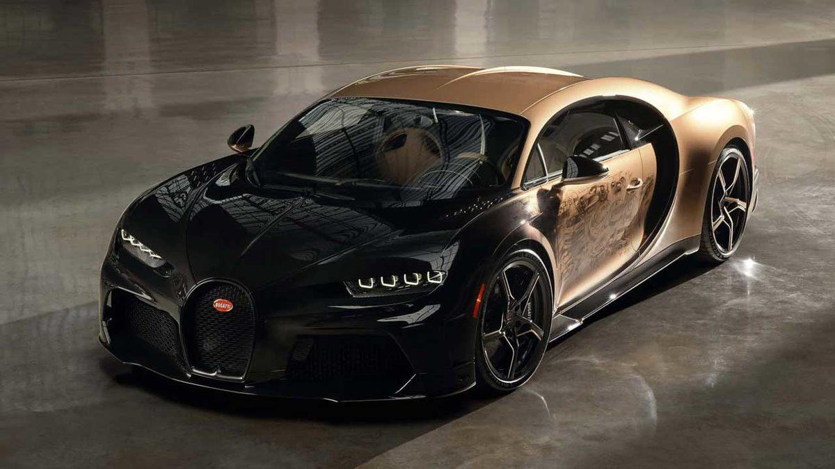 Sadece 1 Adet Üretilen Bugatti Chiron Super Sport Golden Era Tanıtıldı