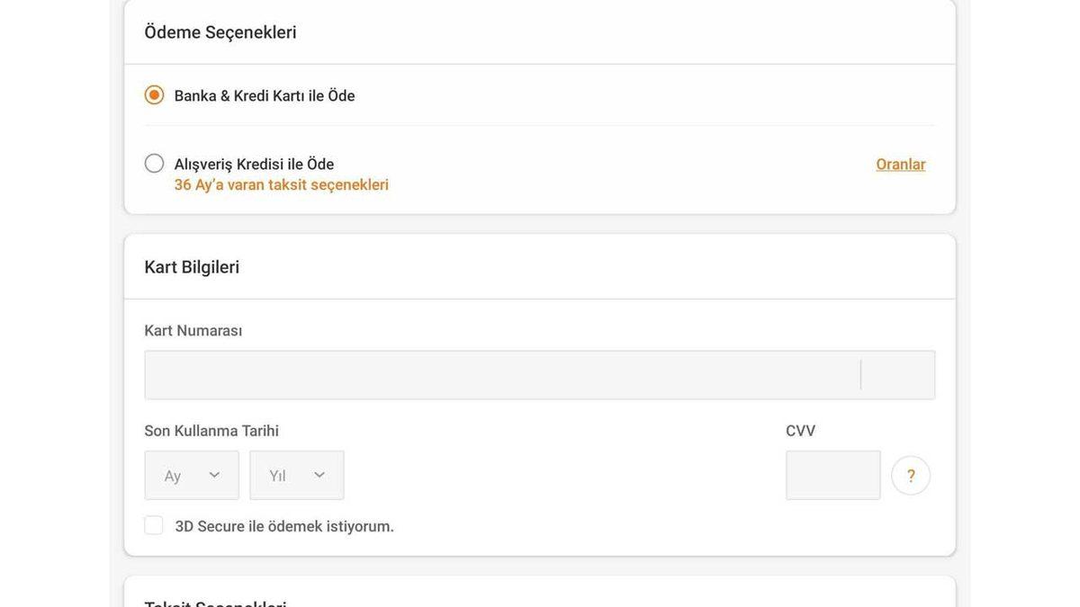 Trendyol’da Hesaba Kayıtlı Kredi Kartları Kayboldu (Açıklama Geldi, Sorun Düzeldi)