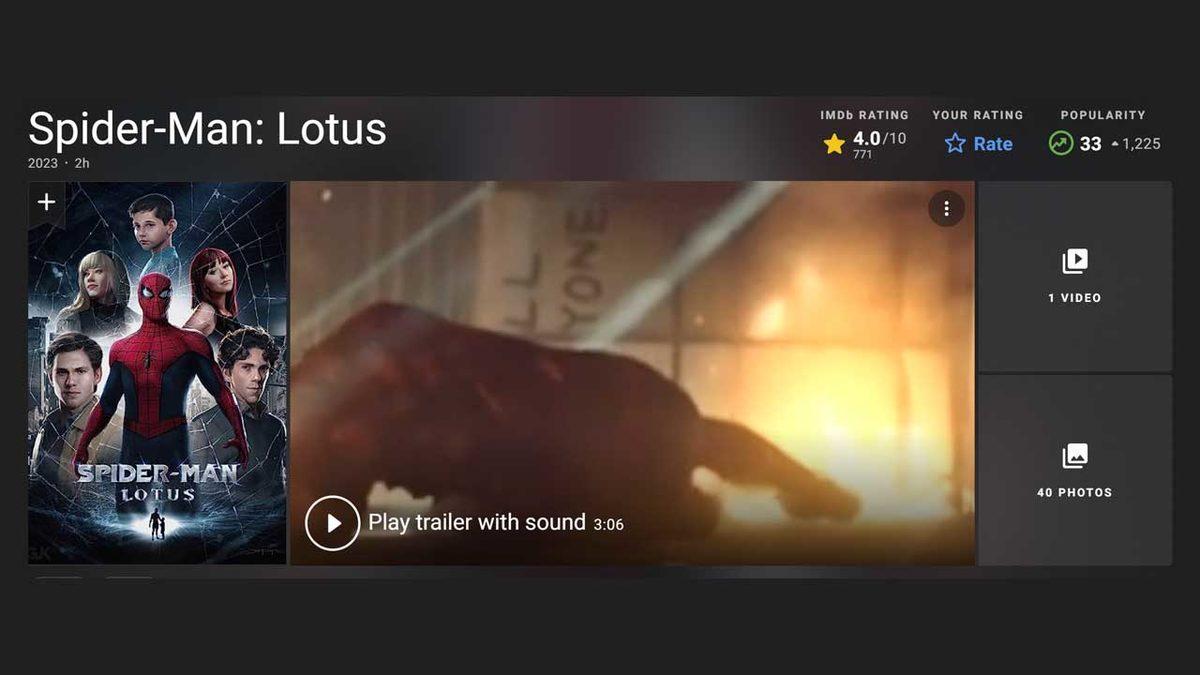 Marvel’a Taş Çıkaran Hayran Yapımı Örümcek Adam Filmi 