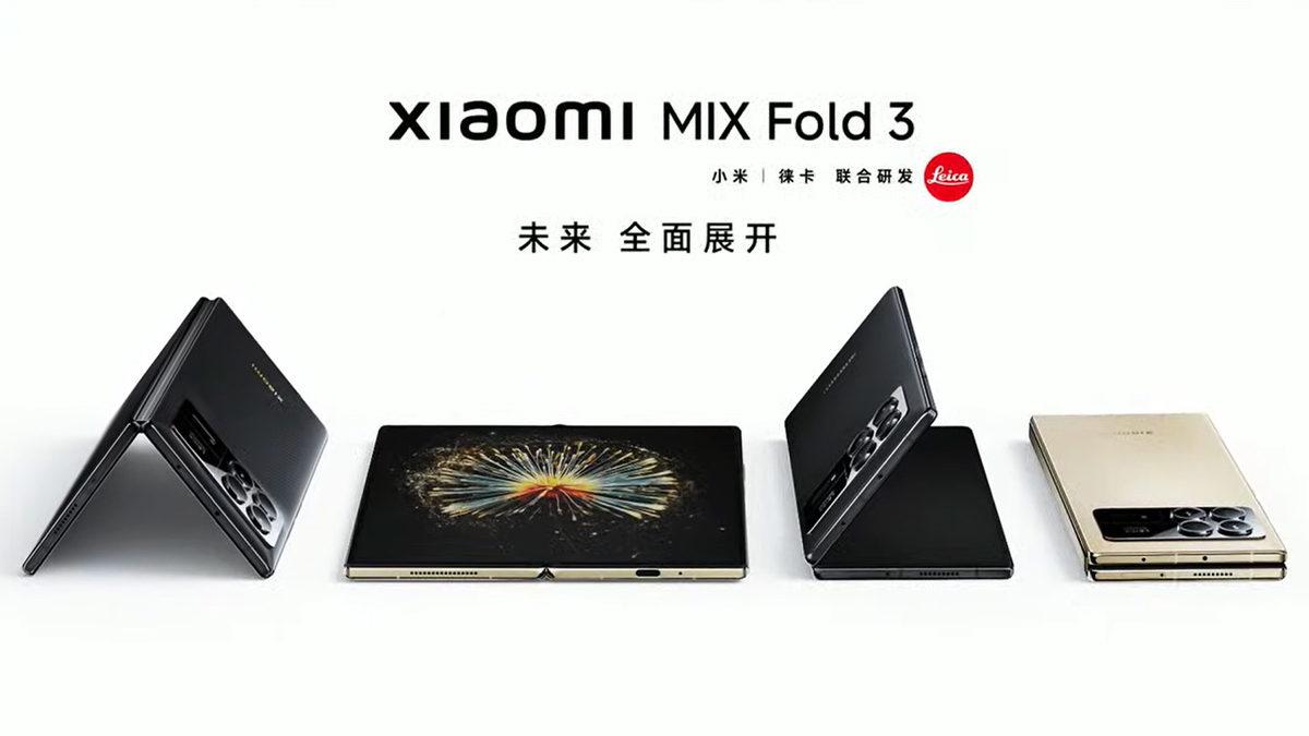 Xiaomi, Samsung Galaxy Z Fold5 Rakibi Katlanabilir Ekranlı Telefonu Mix Fold 3’ü Duyurdu!