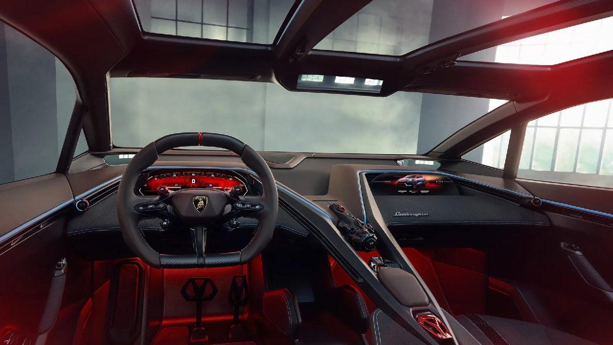 Lamborghini, Uzaydan Gelmiş Gibi Görünen İlk Elektrikli Süper Otomobili Lanzador’u Tanıttı!