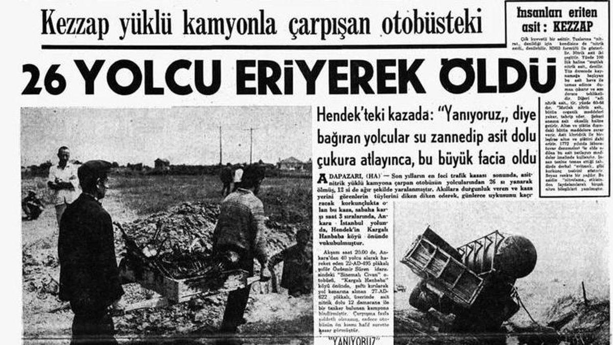 Türkiye’de Gerçekleşen En Korkunç Otobüs Kazalarından Biri: Yolcuların Eriyerek Hayatını Kaybettiği Hendek Faciası