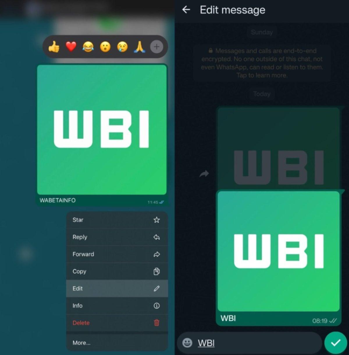WhatsApp, Fotoğraf ve Videolara Eklenen Altyazıları Düzenlemeye İmkan Tanıyan Yeni Bir Özellik Duyurdu