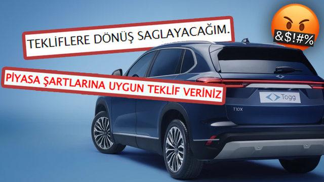 Togg T10X, İlan Sitelerinde "Teklif Usulü" ile Satılmaya Başladı: Ticaret Bakanlığı Harekete Geçti...