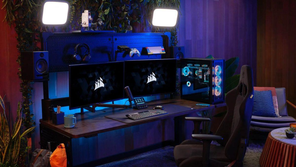 Corsair, Kafanıza Göre Optimize Edebileceğiniz Ultra Opsiyonel Bilgisayar Masasını Duyurdu