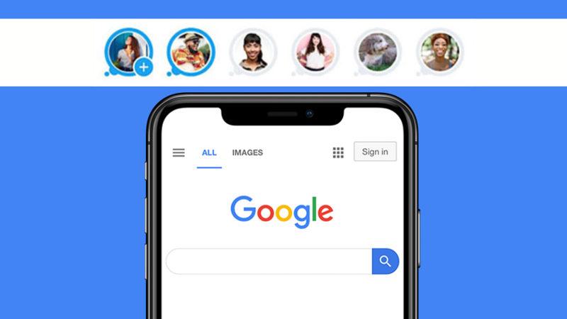 Google Arama Sonuçlarına Instagram Benzeri "Hikâyeler" Geliyor