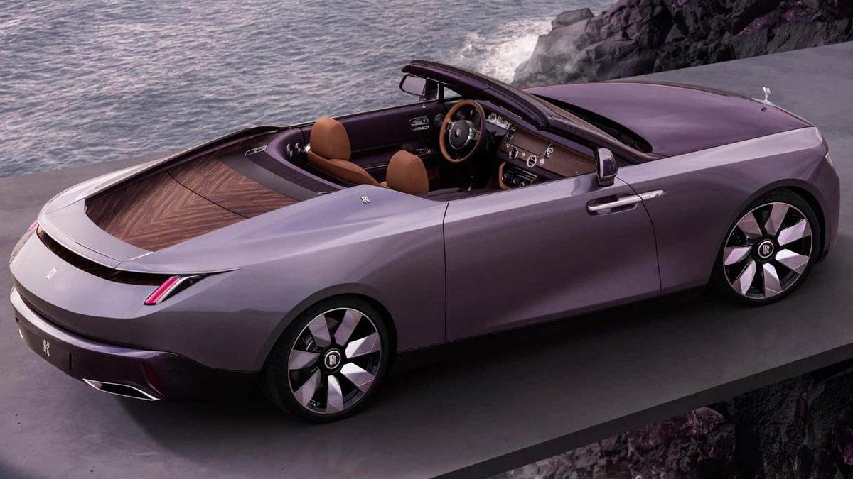Mücevher Gibi Işıldayan Otomobil Rolls-Royce Amethyst Droptail Tanıtıldı