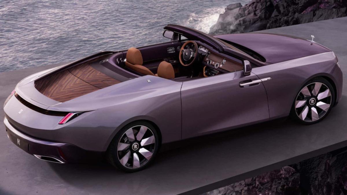 Mücevher Gibi Işıldayan Otomobil Rolls-Royce Amethyst Droptail Tanıtıldı