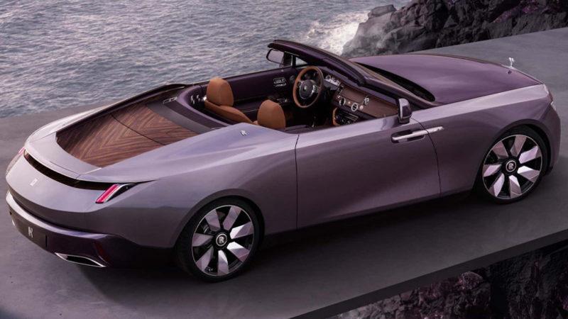 Mücevher Gibi Işıldayan Otomobil Rolls-Royce Amethyst Droptail Tanıtıldı