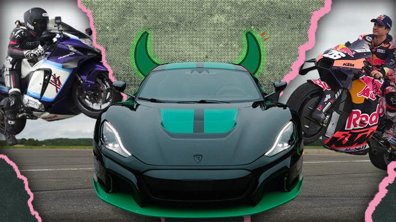 23 Rekoru 1 Günde Kıran Rimac Nevera, Yarış Motorlarıyla Drag Yarışında