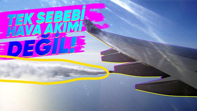 Uçakların Kanatlarından Çıkan Beyaz Gazlar Tam Olarak Nedir? Tek Sebebi Hava Akımı Değil!