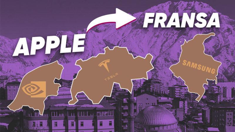 Çalışan Sayısı ve Şirket Değerine Göre Teknoloji Devleri Bir Ülke Olsaydı Kim Hangi Ülke Olurdu?