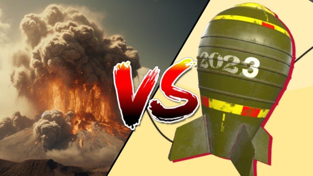 İçine Atom Bombası Atarak Aktif Bir Yanardağı Yok Edebilir miyiz?