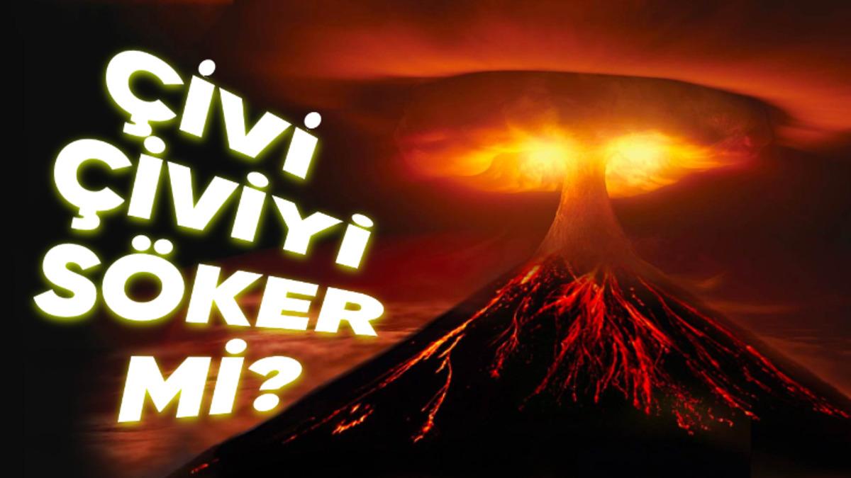 İçine Atom Bombası Atarak Aktif Bir Yanardağı Yok Edebilir miyiz?