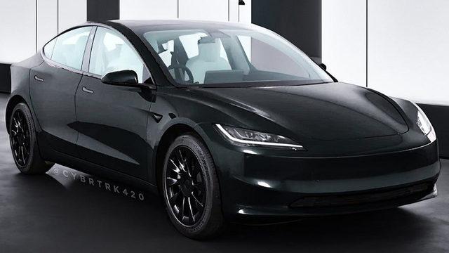 Makyajlı Tesla Model 3 İlk Kez Görüntülendi: Türkiye’ye Gelirse "En Ucuz Tesla" Olabilir [Video]