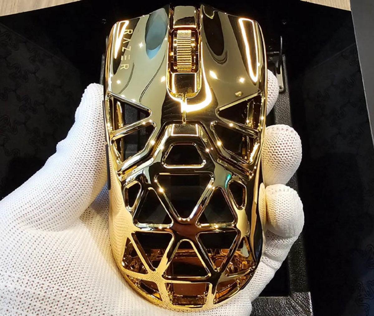 Razer, 24 Ayar Altın Kaplama Oyuncu Faresini Tanıttı: Paha Biçilemiyor!