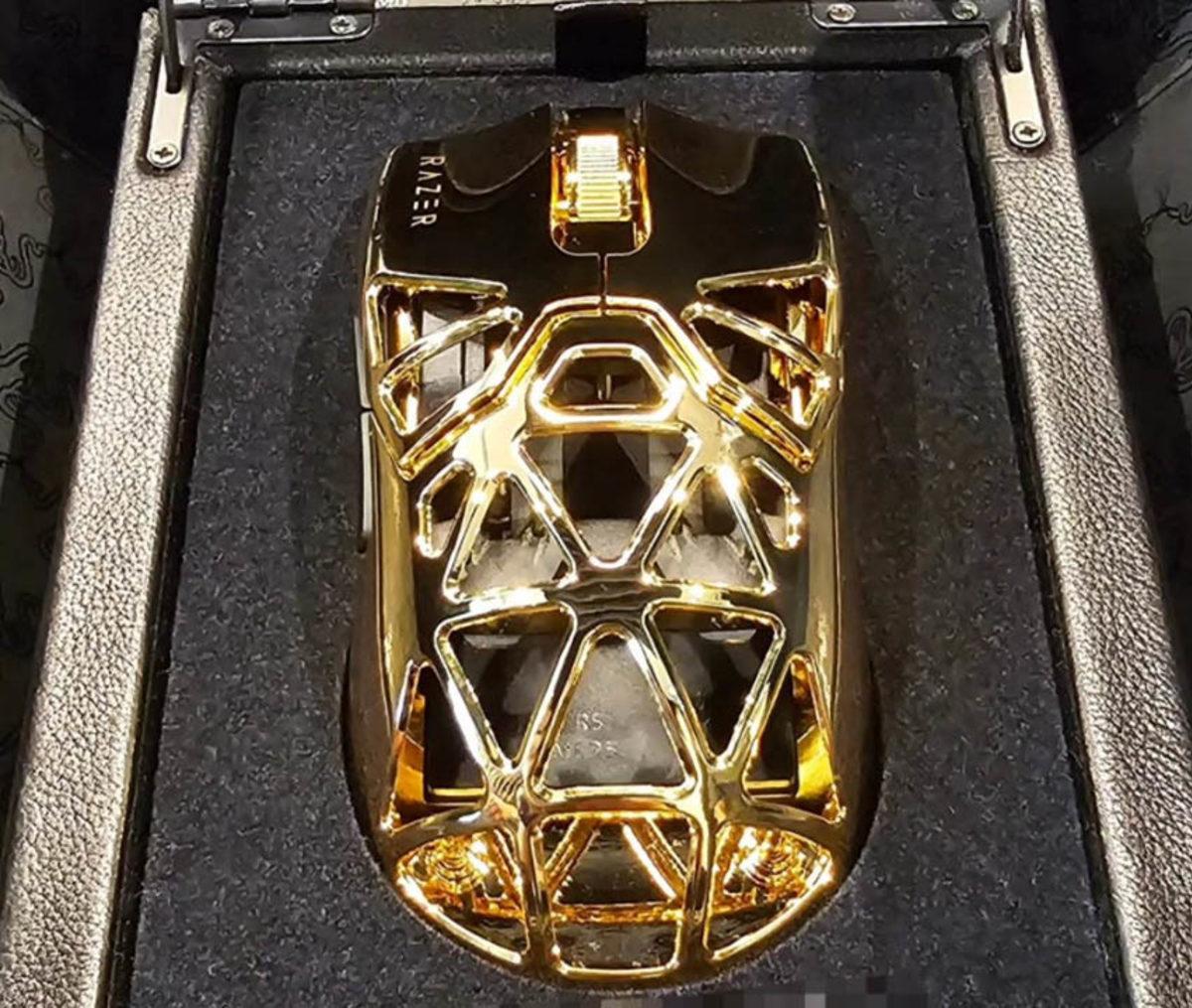 Razer, 24 Ayar Altın Kaplama Oyuncu Faresini Tanıttı: Paha Biçilemiyor!