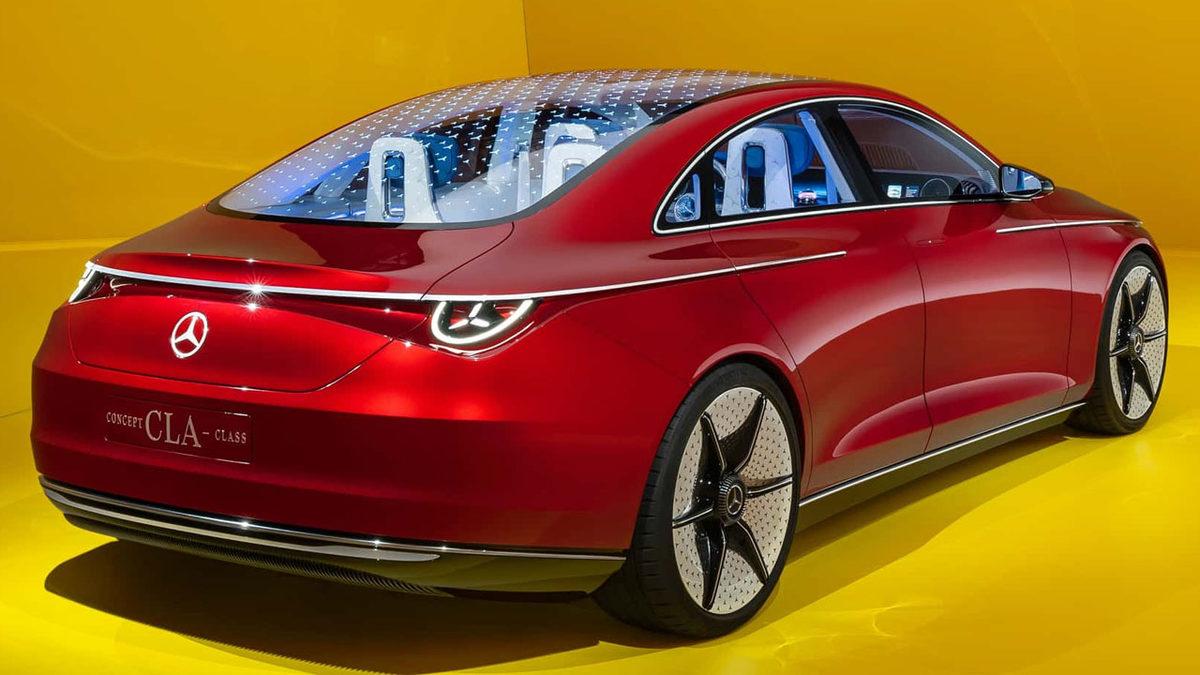 Uğruna Banka Soyulabilecek Araba Elektrikli Mercedes-Benz CLA Konsepti Tanıtıldı