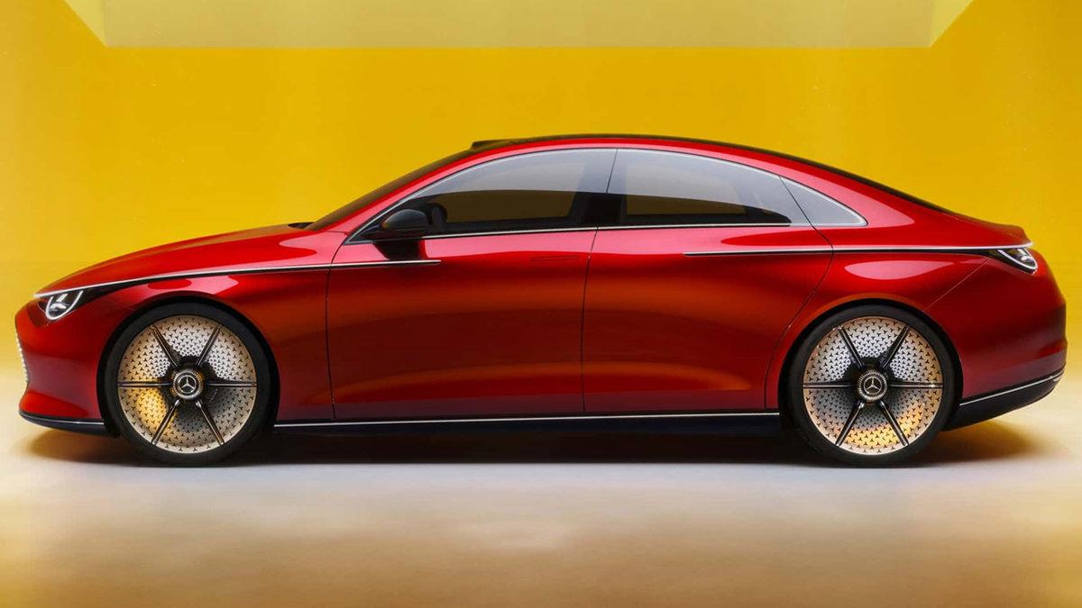 Uğruna Banka Soyulabilecek Araba Elektrikli Mercedes-Benz CLA Konsepti Tanıtıldı
