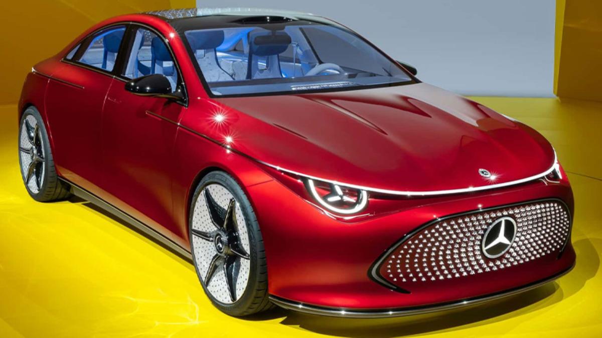 Uğruna Banka Soyulabilecek Araba Elektrikli Mercedes-Benz CLA Konsepti Tanıtıldı