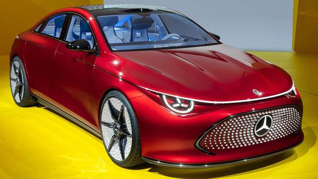 Uğruna Banka Soyulabilecek Araba Elektrikli Mercedes-Benz CLA Konsepti Tanıtıldı