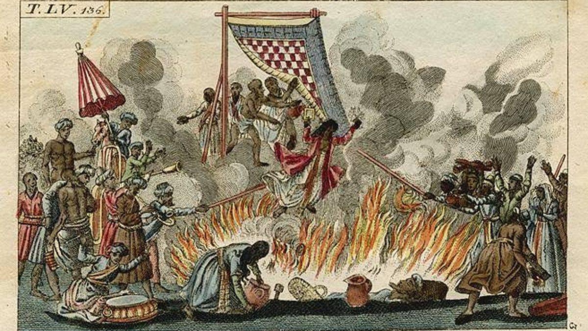 Hindistan’da Dul Kadınların Diri Diri Yakılmaya Zorlandığı Bu Geleneğin Sebebini Öğrenince Tepenizin Tası Atacak!