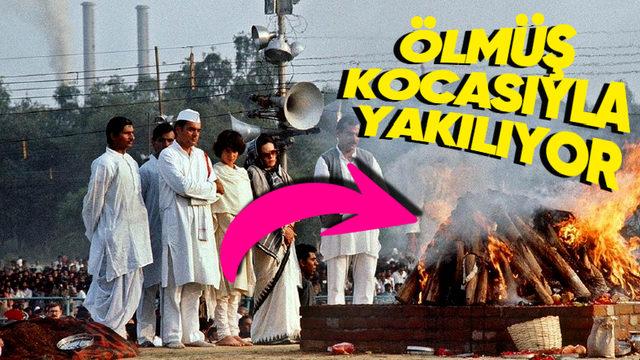 Hindistan’da Dul Kadınların Diri Diri Yakılmaya Zorlandığı Bu Geleneğin Sebebini Öğrenince Tepenizin Tası Atacak!