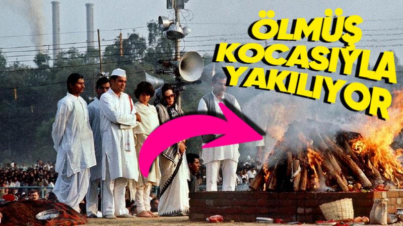 Hindistan’da Dul Kadınların Diri Diri Yakılmaya Zorlandığı Bu Geleneğin Sebebini Öğrenince Tepenizin Tası Atacak!