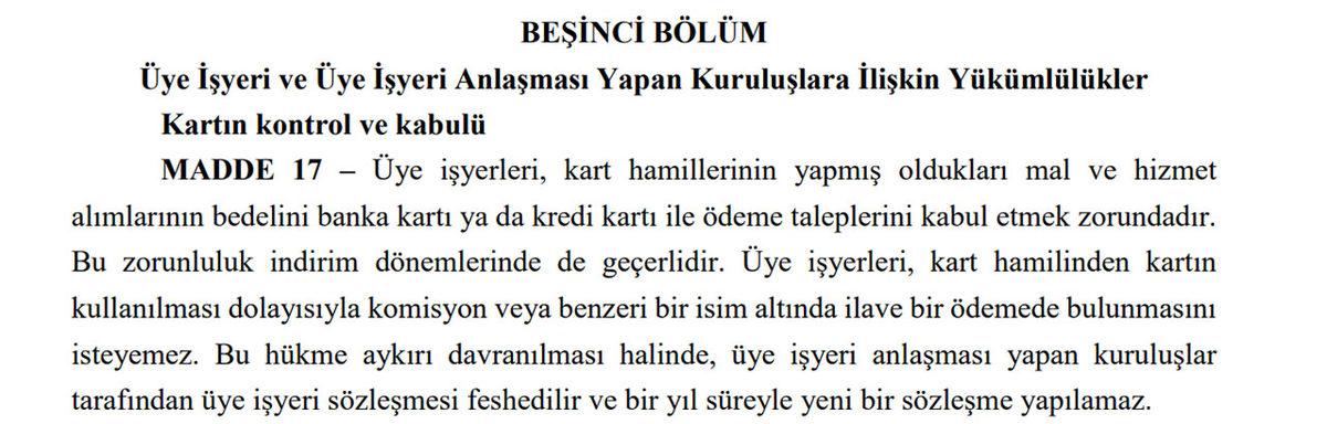 İş Yerlerinde Kartla Ödeme Yapmak İstendiğinde Daha Fazla Para İstenmesi Yasal mı?