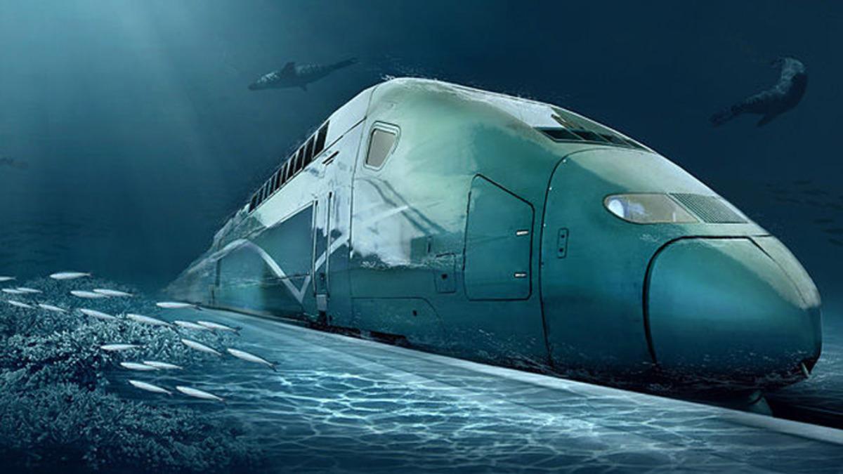 Tarihte İlk Kez 2 Ülke, 2 Bin Kilometrelik Su Altı Treni ile Birbirine Bağlanacak
