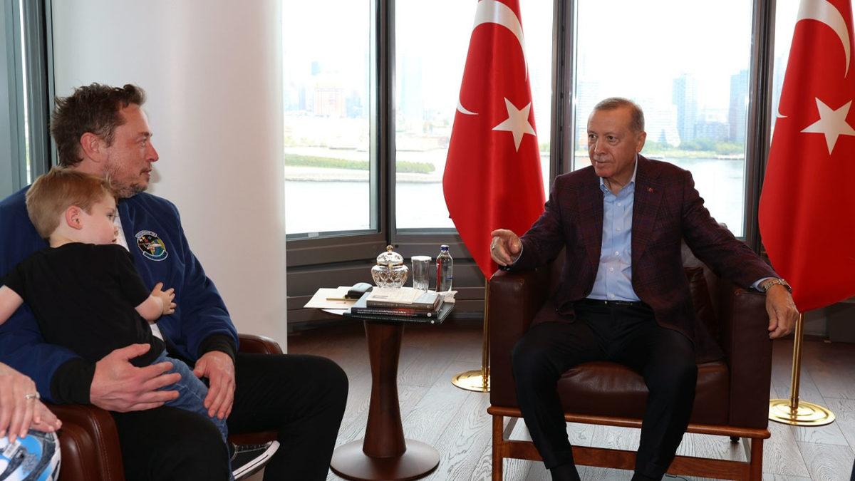 Elon Musk ile Cumhurbaşkanı Erdoğan, ABD’de Bir Araya Geldi: İşte Erdoğan’ın Musk’a Sunduğu Teklif