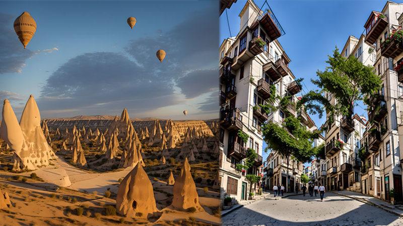 Ülkemizin Ünlü Manzaralarını Yeni Yapay Zekâ Akımıyla Resmettik: İşte Rüyalardan Fırlamış Gibi Görünen O Görseller