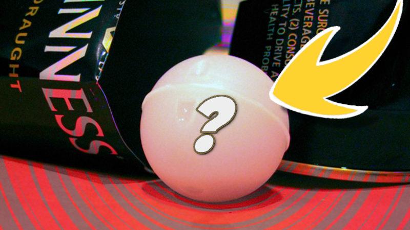 Alın Size Bar Ortamında Satılacak Bilgi: Guinness Biraların İçinde Neden Bu Minik Toplardan Var?