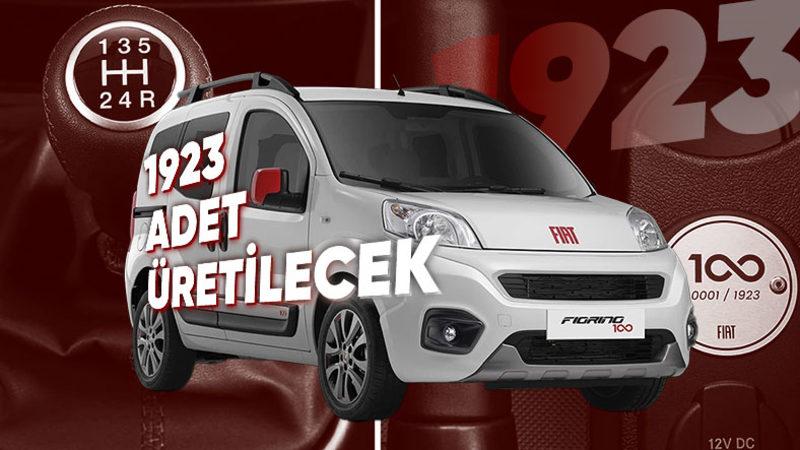 Fiat, Cumhuriyet’in 100. Yılına Özel Ürettiği, Anlamlı Detaylarla Dolu Fiorino’yu Satışa Sundu