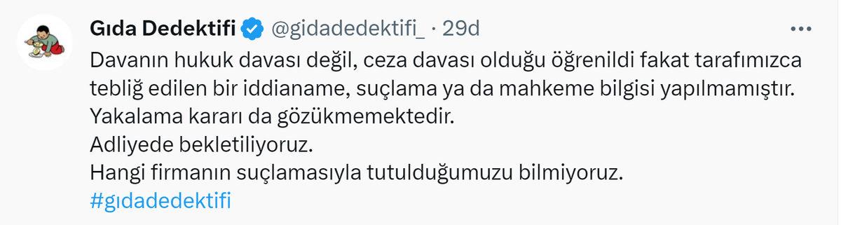 Gözaltına Alınan Gıda Dedektifi Kurucusu Serbest Bırakıldı: Suçlamayı Yapan Firma da Açıklandı