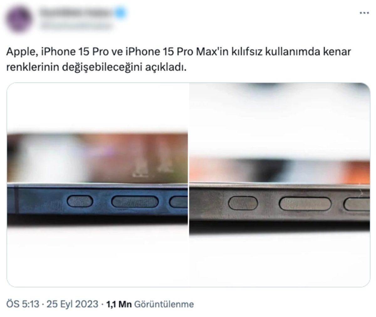 Apple, iPhone 15 Pro’ların Neden 