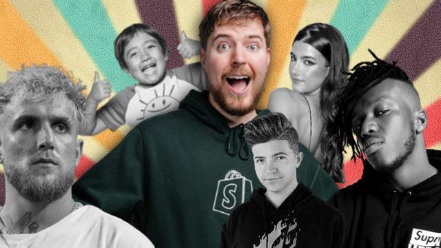 Geçtiğimiz Yılın En Çok Kazanan İçerik Üreticileri Açıklandı: MrBeast, Rakiplerine Büyük Fark Attı!