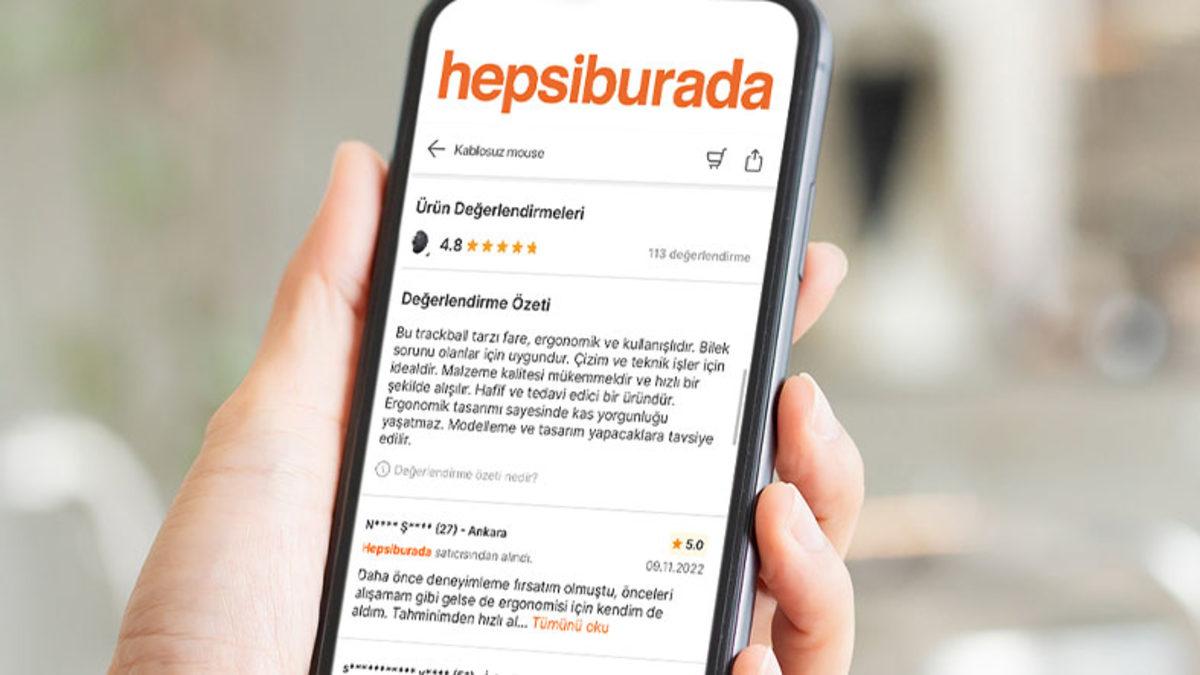 Hepsiburada, Yapay Zekâyı Alışverişin Her Aşamasına Entegre Ediyor: ChatGPT’li Yorum Özelliği, Pazarlama Uygulamaları ve Dahası