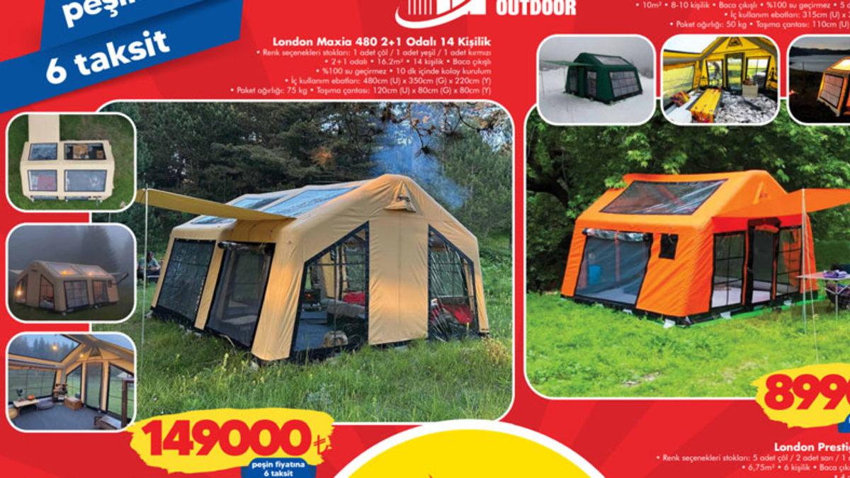 Şok Market, 149 Bin TL’ye Çadır Satmaya Başladı, Sosyal Medya Yıkıldı!