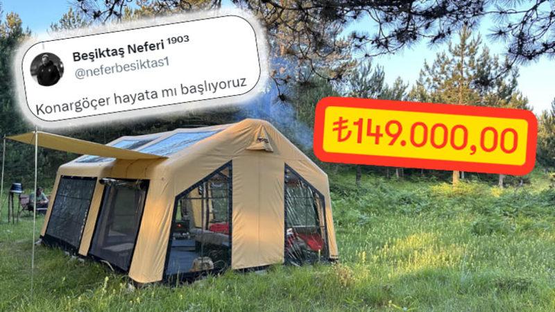 Şok Market, 149 Bin TL’ye Çadır Satmaya Başladı, Sosyal Medya Yıkıldı!