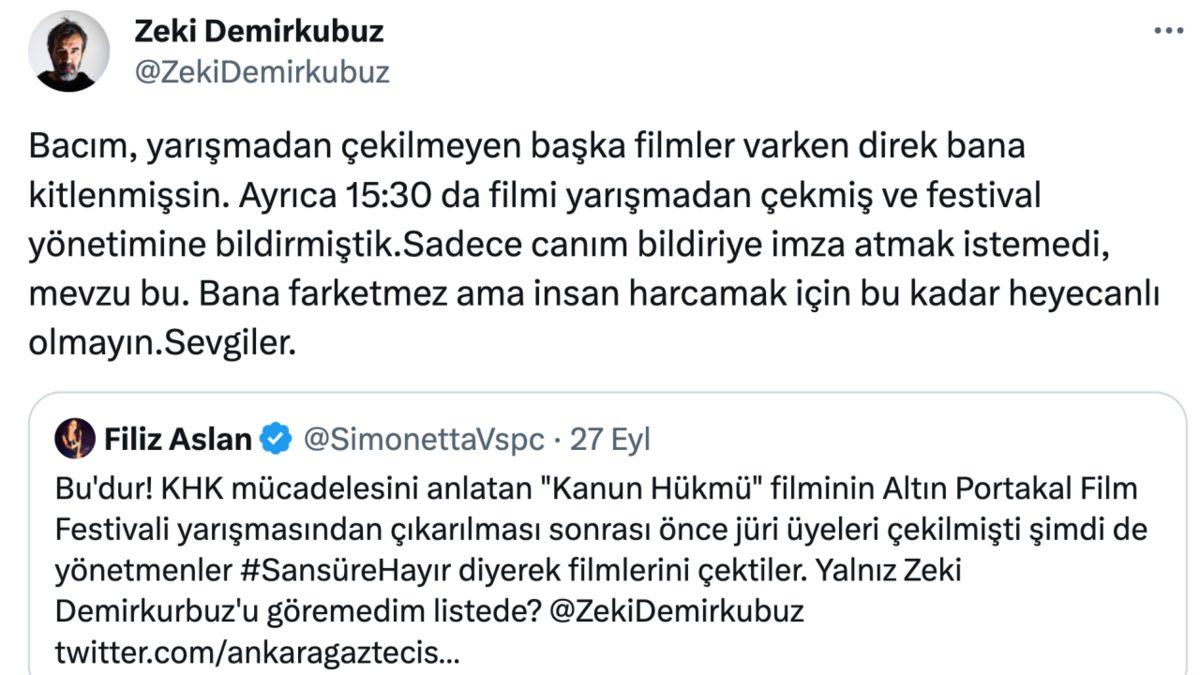 İptal Edilen Altın Portakal Film Festivali’nde Yaşananları Tek Tek Anlattık: 