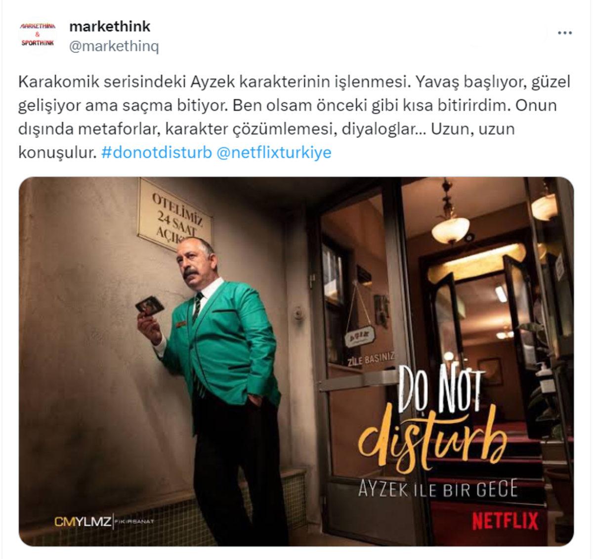 Cem Yılmaz’ın Yeni Filmi Do Not Disturb, Netflix’te Yayınlandı: İşte İzleyenlerden Gelen İlk Tepkiler