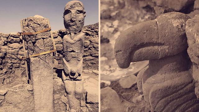 Tarihin Sıfır Noktası Olarak Bildiğimiz Göbeklitepe’de İlk Kez ’Boyalı’ Bir Heykel Bulundu