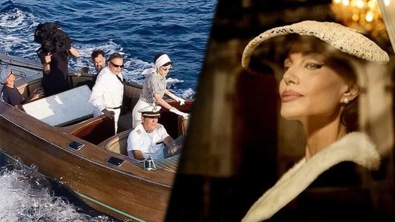Haluk Bilginer ile Angelina Jolie’nin Başrolde Olduğu Maria Filminin Setinden Yeni Bir Görüntü Paylaşıldı