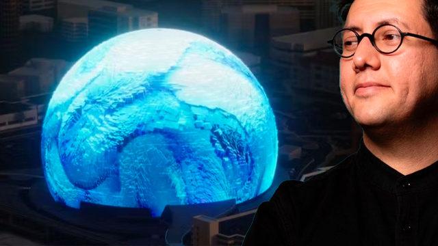 111 Metre Yüksekliğiyle Dünyanın En Büyük LED Ekranı The Sphere’de Eseri Sergilenen İlk Sanatçı Refik Anadol Oldu